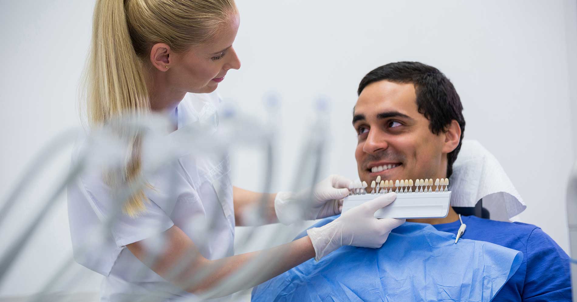 Partial denture fitting